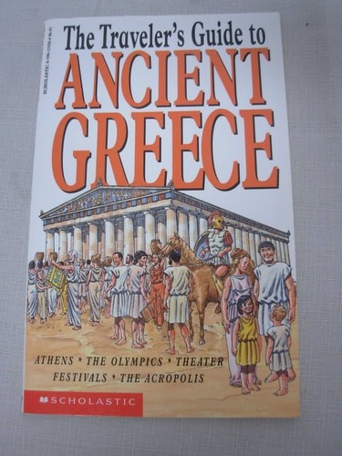 The Traveler’s Guide to Ancient Greece by MacDonald, Fiona, Good Book