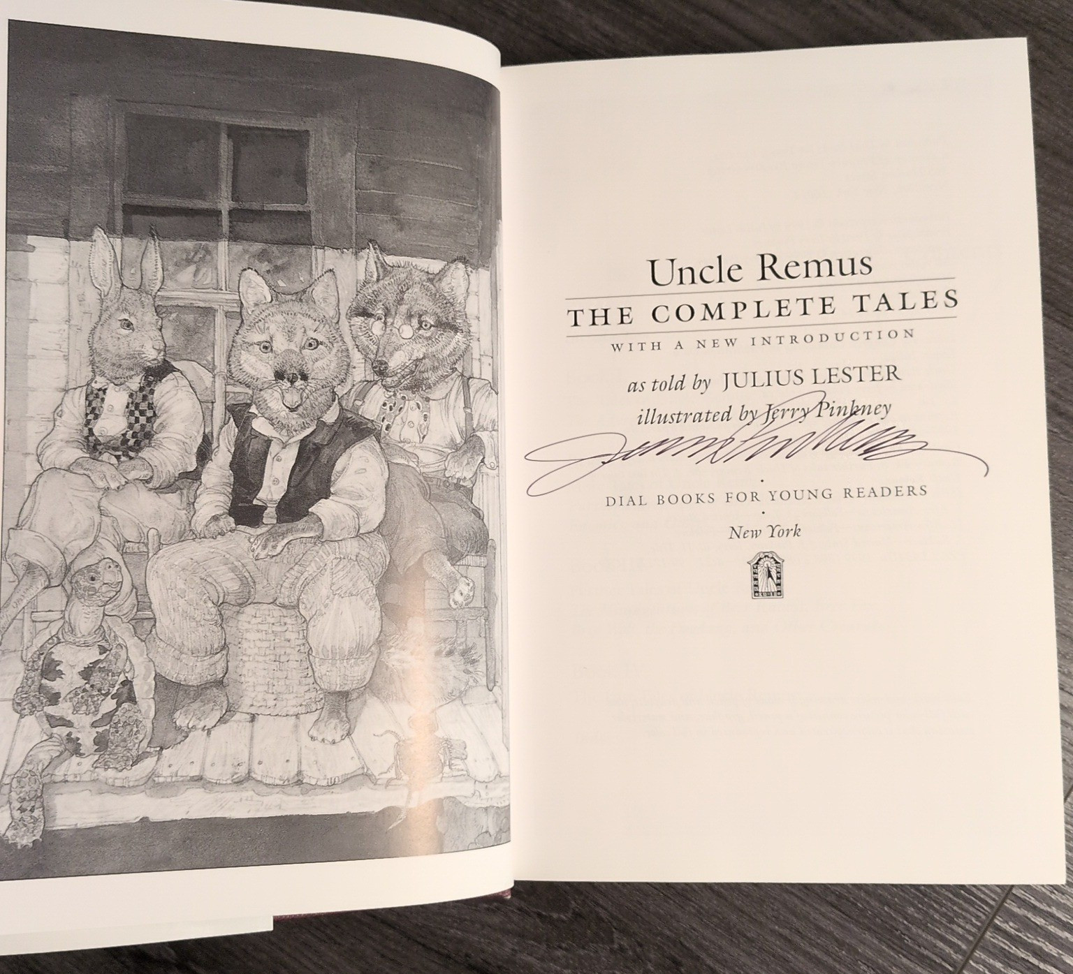 Uncle Remus: The Complete Tales – Julius Lester & Jerry Pinkney SIGNED HC